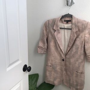 Elizabeth and James Linen Blazer 6 M